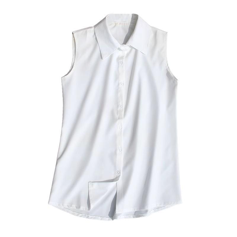 Sleeveless Asymmetric Shirt | Womens Shirts & Blouses Clothing Shirts & Blouses